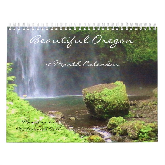Beautiful Oregon Calendar (Cover)