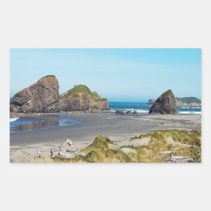 Beautiful Oregon coast landscape        Rectangular Sticker