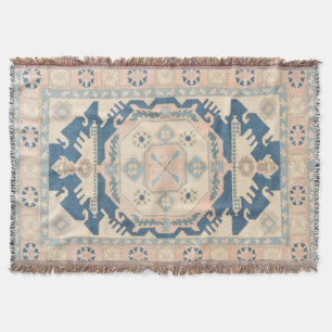 Beautiful Oriental Antique Kilim Rug Throw Blanket