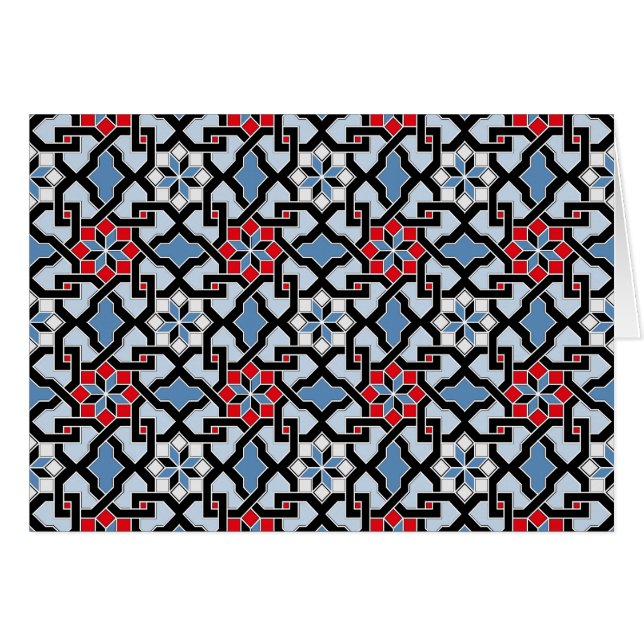 Beautiful oriental flower pattern 4 (Front Horizontal)