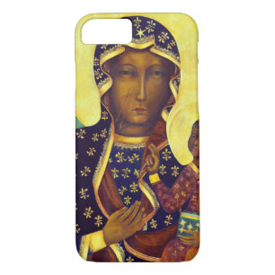 Beautiful Our lady of Czestochowa painted iPhone 8/7 Case