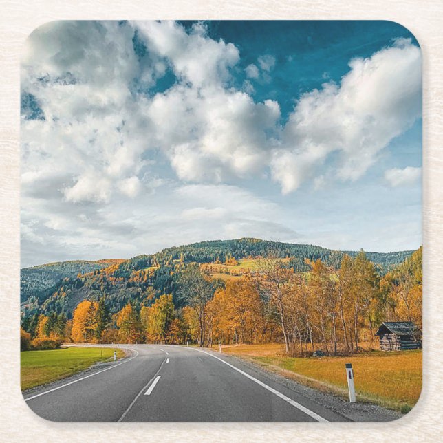 Beautiful Outdoor Scenery Coaster Set (Front)