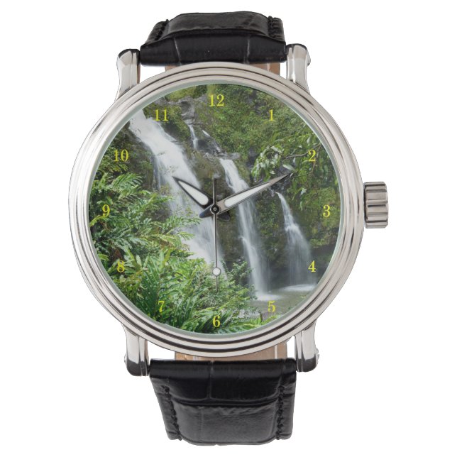 Beautiful Outdoor Scenery Wrist Watch (Front)