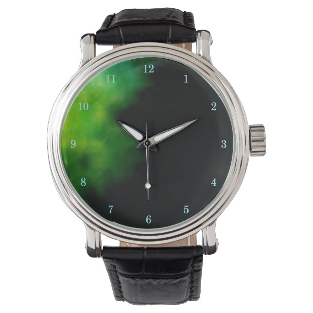 Beautiful Outer Space Wrist Watch (Front)