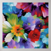 Beautiful Painted Flowers