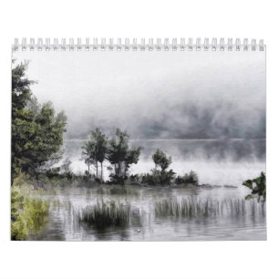 Beautiful Painting Abstract Art of Landscape Calendar