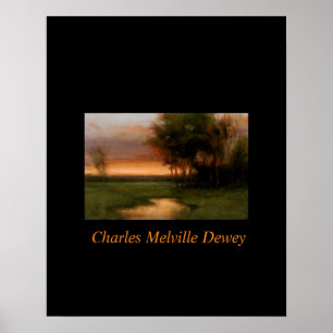 Beautiful Painting by American Tonalist Artist Poster