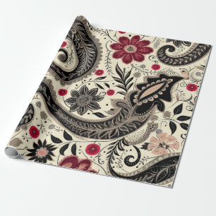 Beautiful Paisley Pattern  Wrapping Paper