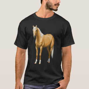 Beautiful Palomino Quarter Horse Stallion T-Shirt