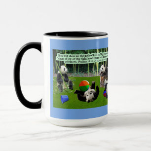 Beautiful Panda Scripture Psalms 16:11 Mug
