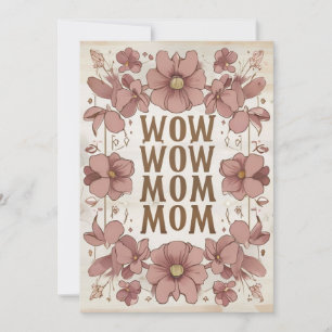Beautiful Pastel Mothers Day Card