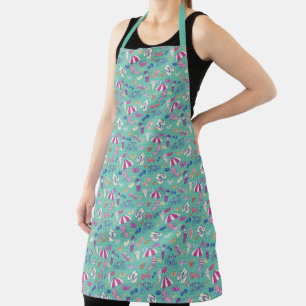 Beautiful Pattern With Summer Elements Apron