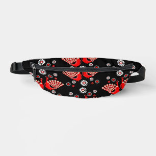Beautiful Peacock Art Bum Bags
