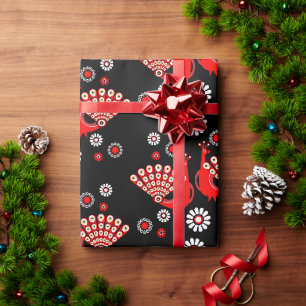 Beautiful Peacock Art  Wrapping Paper