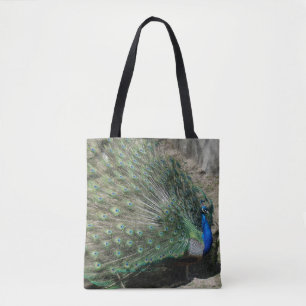 Beautiful Peacock Tote Bag