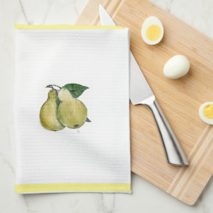beautiful  pear design kitchen towel