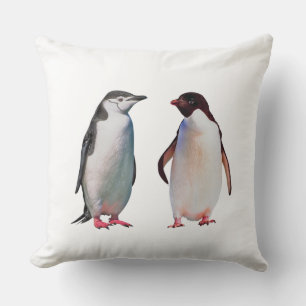 Beautiful Penguin Couple Cushion