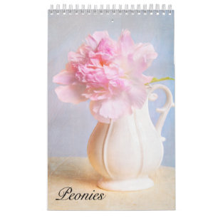Beautiful Peonies Wall Calendar