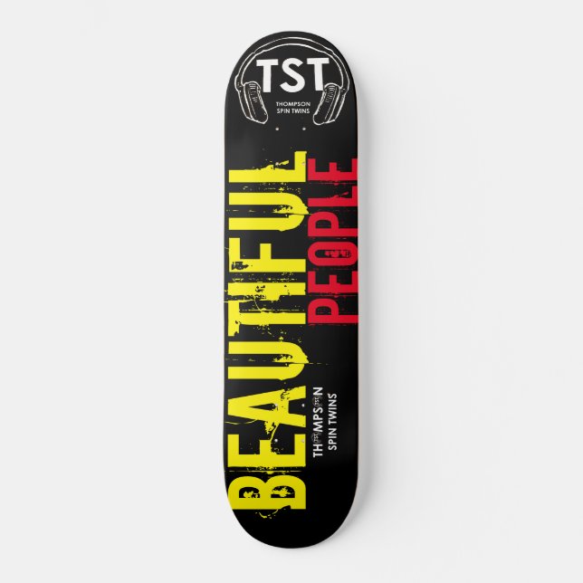 BEAUTIFUL PEOPLE Skateboard (Front)