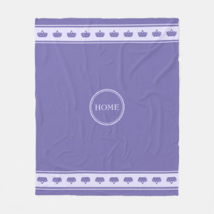 Beautiful Periwinkle Blue Fleece Blanket