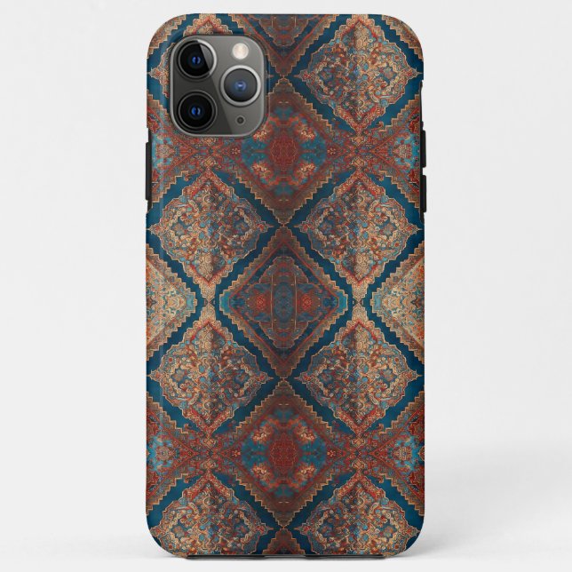 Beautiful Persian Old Pattern Modern Collection Case-Mate iPhone Case (Back)