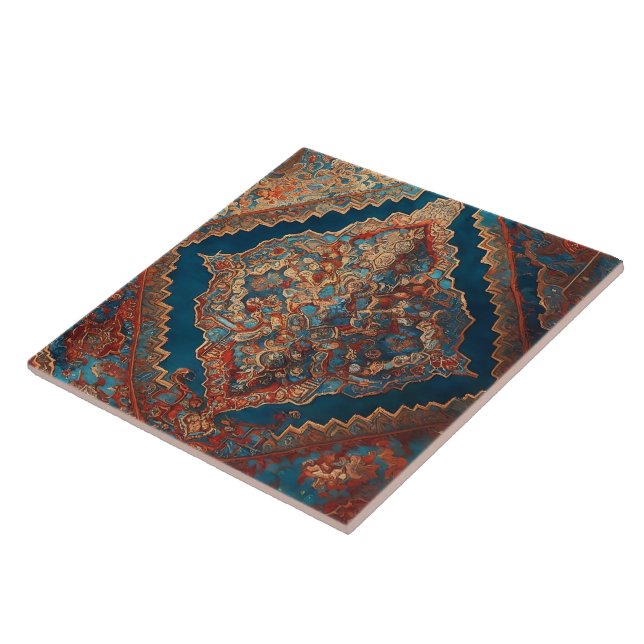 Beautiful Persian Old Pattern Modern Collection Ceramic Tile (Side)