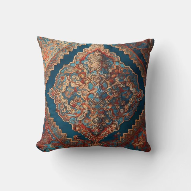 Beautiful Persian Old Pattern Modern Collection Cushion (Front)