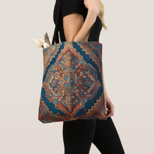 Beautiful Persian Old Pattern Modern Collection Tote Bag