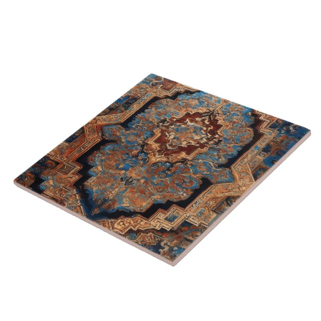 Beautiful Persian Old Pattern Popular Collection Ceramic Tile (Side)