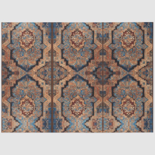 Beautiful Persian Old Pattern Popular Collection Tissue Paper (Front)