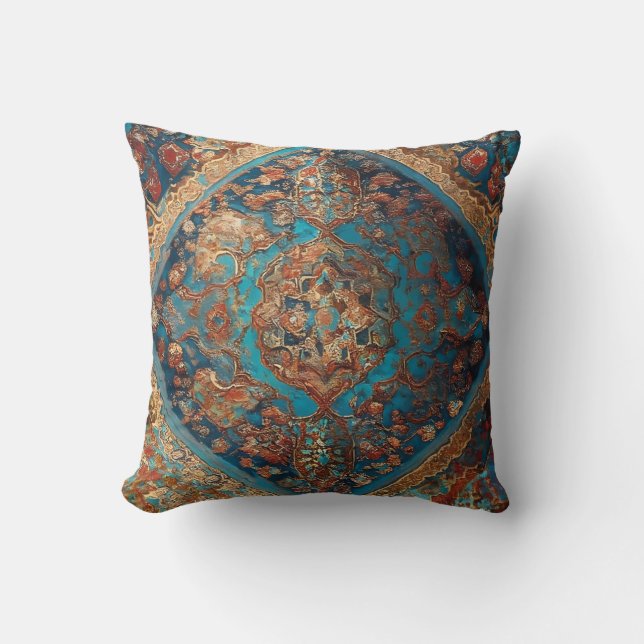 Beautiful Persian Old Pattern Trendy Collection Cushion (Front)