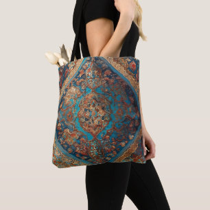 Beautiful Persian Old Pattern Trendy Collection Tote Bag