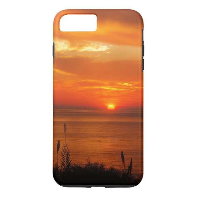 Beautiful Personalised Beach at Sunset Scenery Case-Mate iPhone Case (Back)