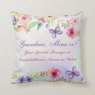 Beautiful Personalised Gifts for Grandma, Cushion