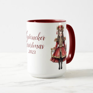 Beautiful Personalised Nutcracker Sublimation Mug