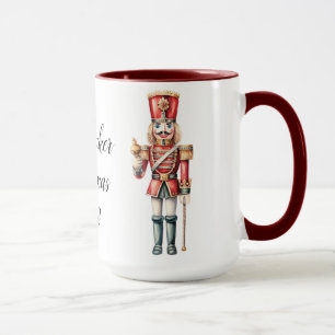 Beautiful Personalised Nutcracker Sublimation Mug