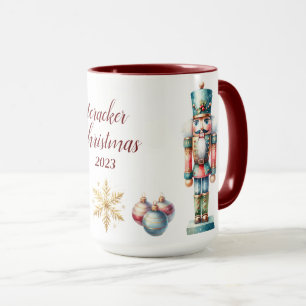 Beautiful Personalised Nutcracker Sublimation Mug