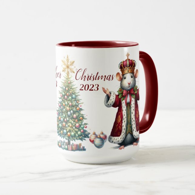 Beautiful Personalised Nutcracker Sublimation Mug (Front Right)