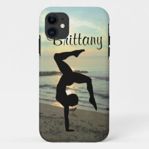 BEAUTIFUL PERSONALIZED GYMNASTICS IPHONE CASE