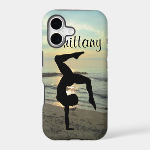 BEAUTIFUL PERSONALIZED GYMNASTICS IPHONE CASE