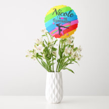 BEAUTIFUL PERSONLIZED I LOVE GYMNASTICS DESIGN