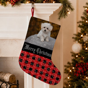 Beautiful Pet Photo Christmas Small Christmas Stocking