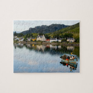 Beautiful photo of small village of Dornie with Jigsaw Puzzle