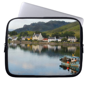 Beautiful photo of small village of Dornie with Laptop Sleeve