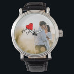 BEAUTIFUL PHOTO WATCH FOR ANNIVERSARY GIFT<br><div class="desc">"Do you feel that your girl is the best in the whole world?" Shout out loud this to your girl with this "beautiful photo watch" and make her feel surprised with happiness. Customised with any picture of your choice, this watch looks appealing. The number markings ensure ease of time viewing....</div>