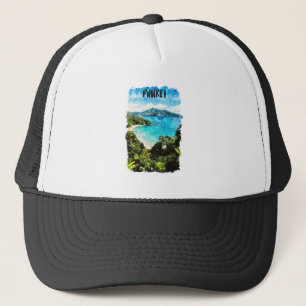 Beautiful Phuket Thailand Beach Paradise Trucker Hat