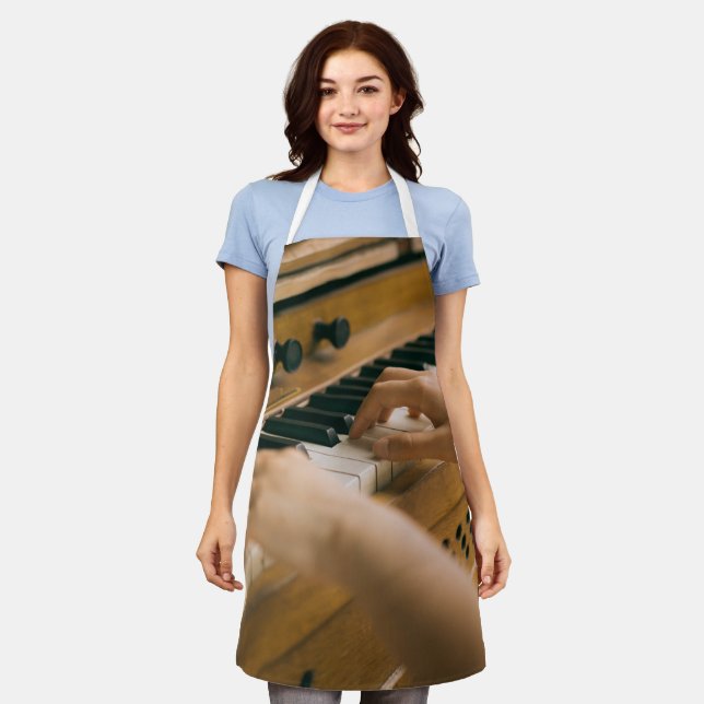 Beautiful Piano Apron (Worn)