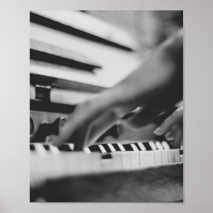 Beautiful Piano Artwork Poster