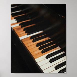 Beautiful Piano Artwork Poster