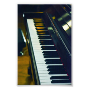 Beautiful Piano Photo Print